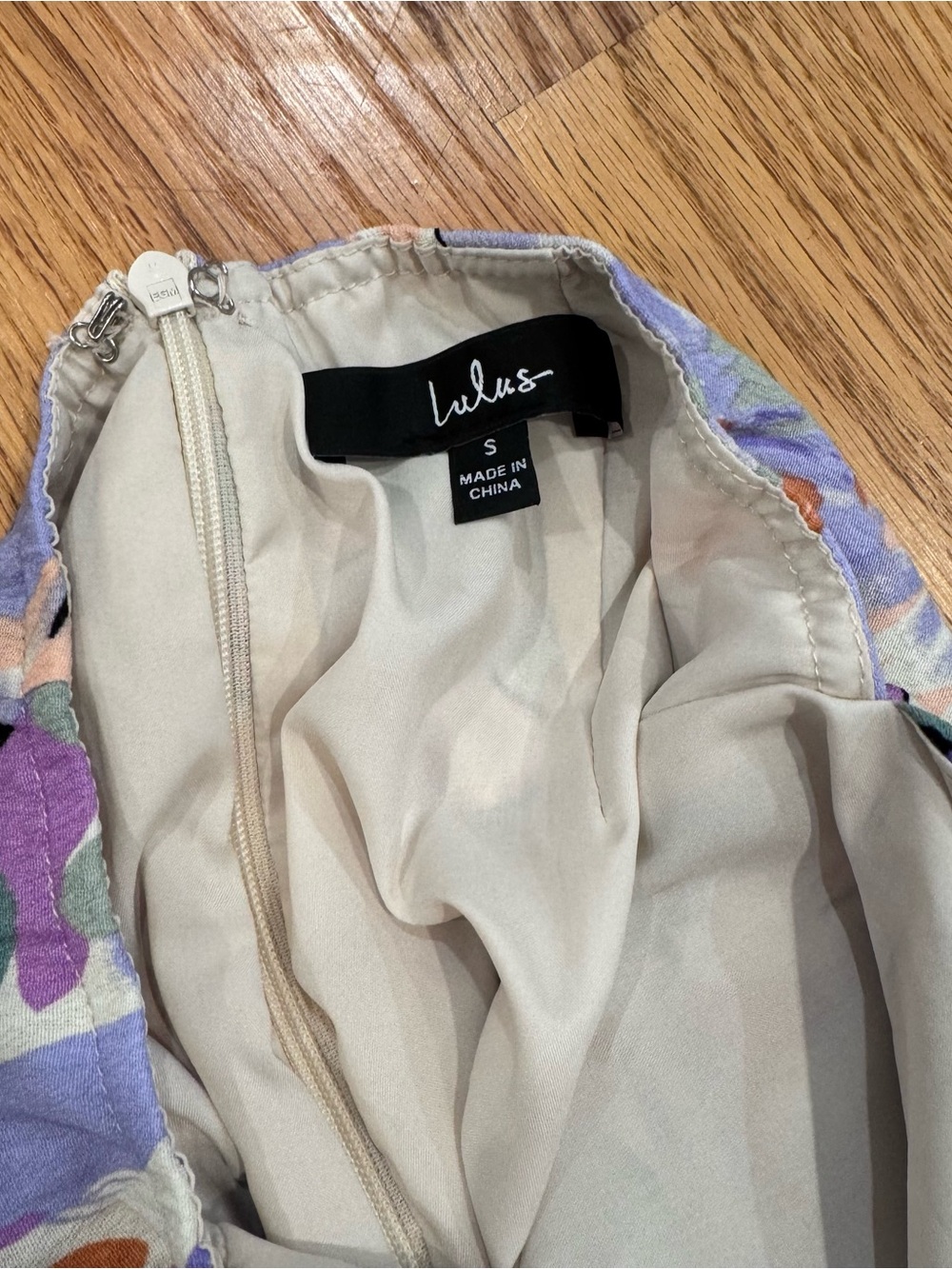 Lulus Impressions Of Love Multi Floral Print Tie-back Mini Dress Other - Size S - Picture 3 of 4